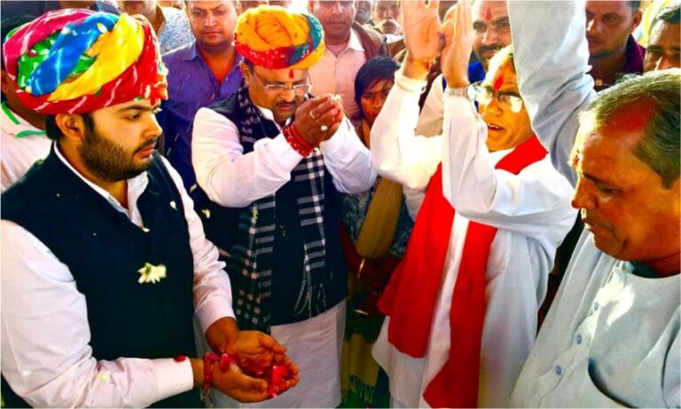 बेटे सागर को अजमेर से चुनावी मैदान में उतारने की तैयारी में डॉ. रघु शर्मा