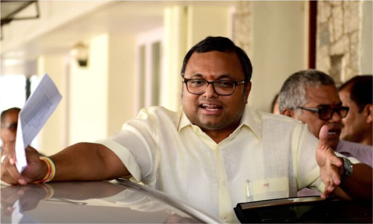 कांग्रेस की नौवीं सूची जारी, चिदंबरम के बेटे कार्ति को शिवगंगा से मिला टिकट