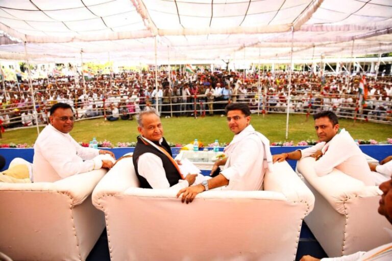 राजस्थान: कांग्रेस नेतृत्व को 8 से 10 सीटों पर जीत की उम्मीद