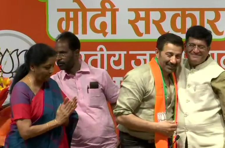 सनी देओल बीजेपी में शामिल, गुरदासपुर से लड़ेंगे चुनाव!