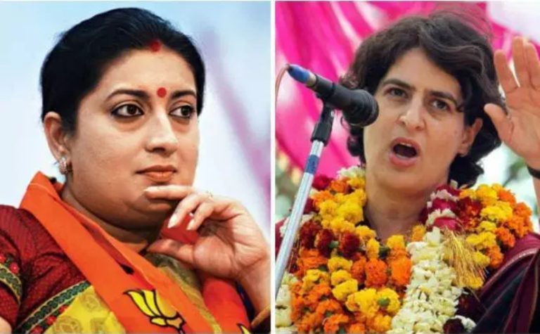 स्मृति ईरानी ने वीडियो अपलोड कर प्रियंका गांधी पर साधा निशाना