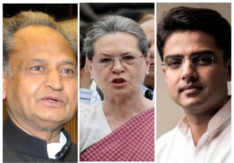 सीएम गहलोत को सोनिया गांधी की नसीहत, तो पायलट ने मारा नहले पर दहला