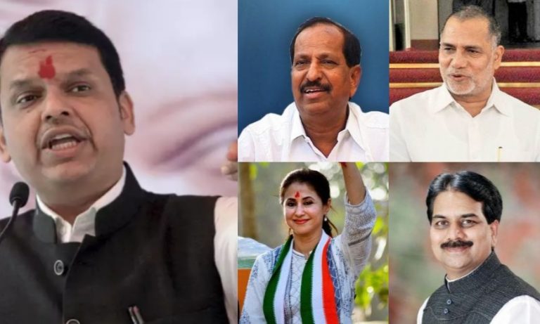 महाराष्ट्र में कांग्रेस को फिर लगे झटके तो बीजेपी में बल्ले-बल्ले