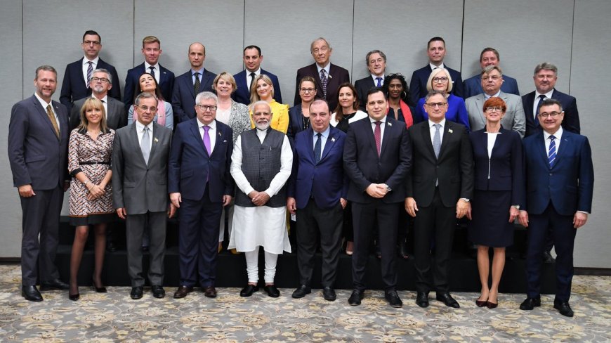 European delegates in Kashmir