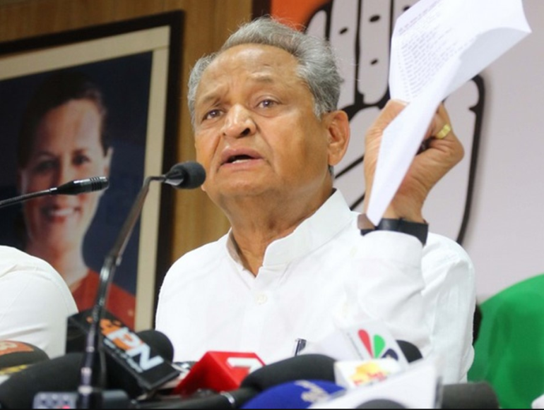 Gehlot on Maharashtra