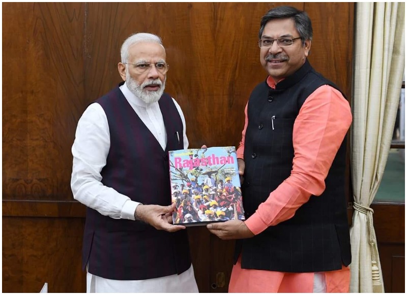 (Satish Poonia met PM Modi)