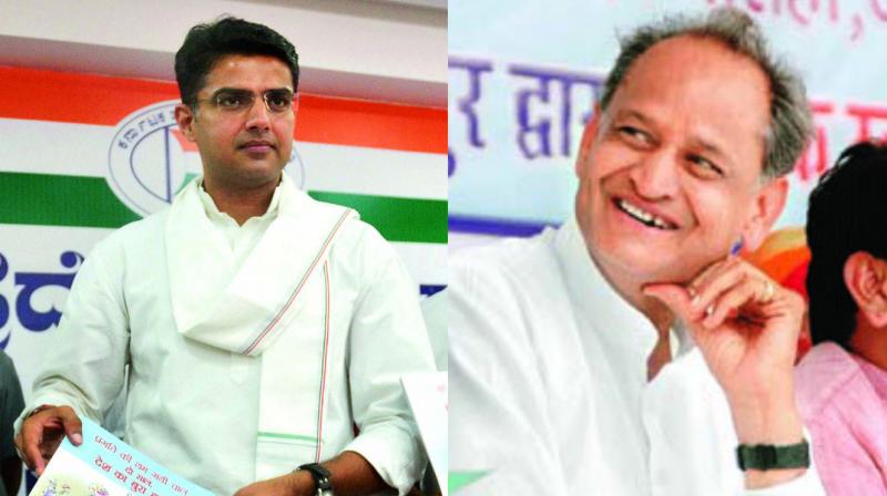 Sachin Pilot and Ashok Gehlot