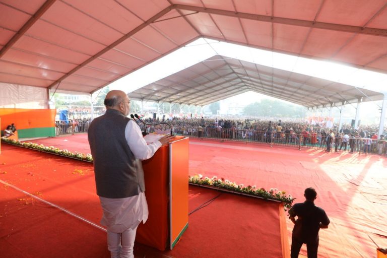 अयोध्या में 4 महीनों के भीतर बनेगा भव्य राम मंदिर: अमित शाह