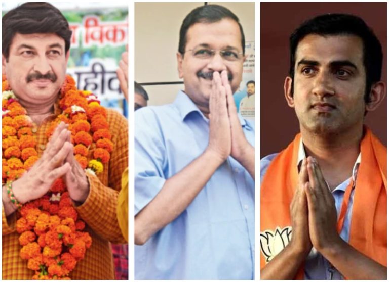 मनोज तिवारी पर भारी पड़ रही गौतम गंभीर की स्थानीय उम्मीदवारी