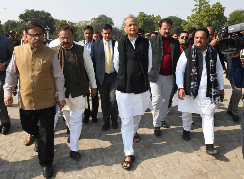 Gehlot's Peace March against CAA and NRC
