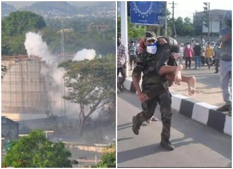 Poisonous Gas Leak In Visakhapatnam