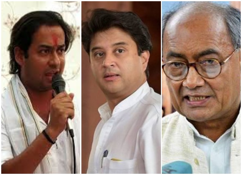 जयवर्धन सिंधिया दिग्गी राजा