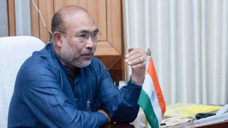 Cm Of Manipur N Biren Singh