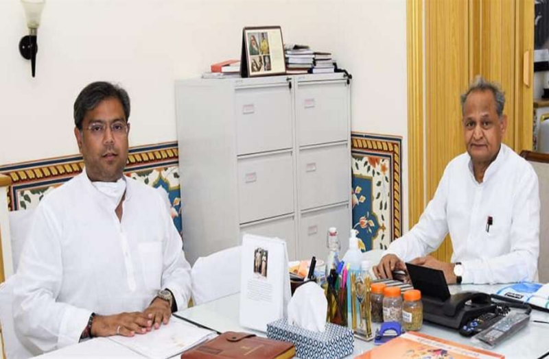 Danish Abrar And Cm Gehlot