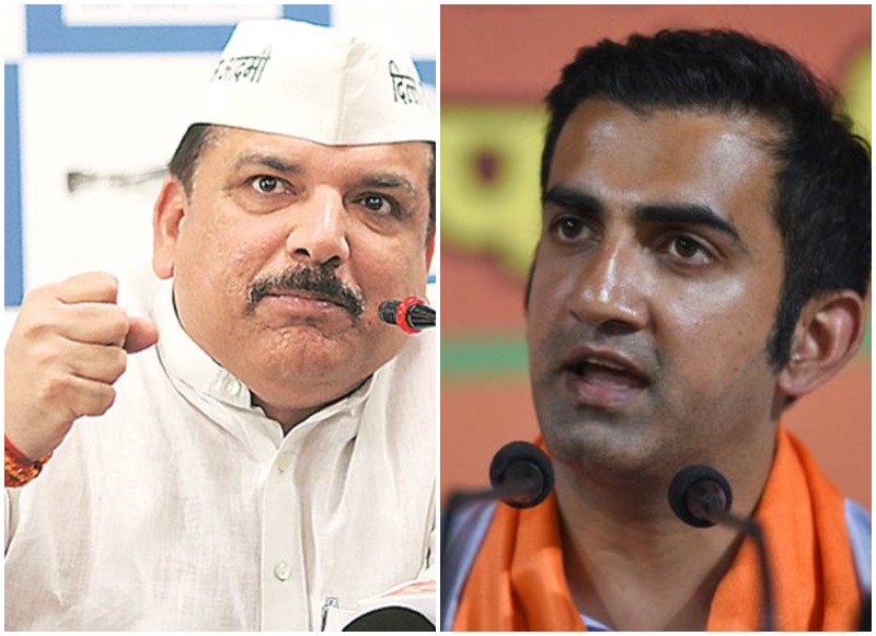 संजय सिंह - गौतम गंभीर