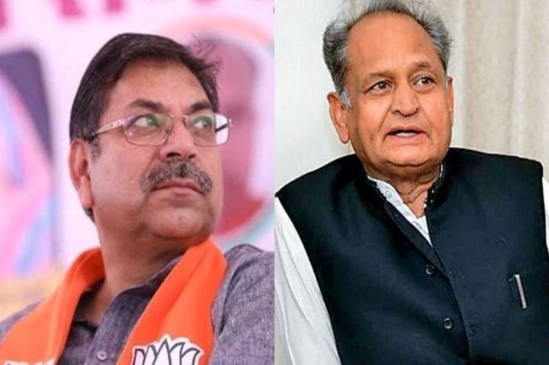 सतीश पूनियां v/s मुख्यमंत्री गहलोत