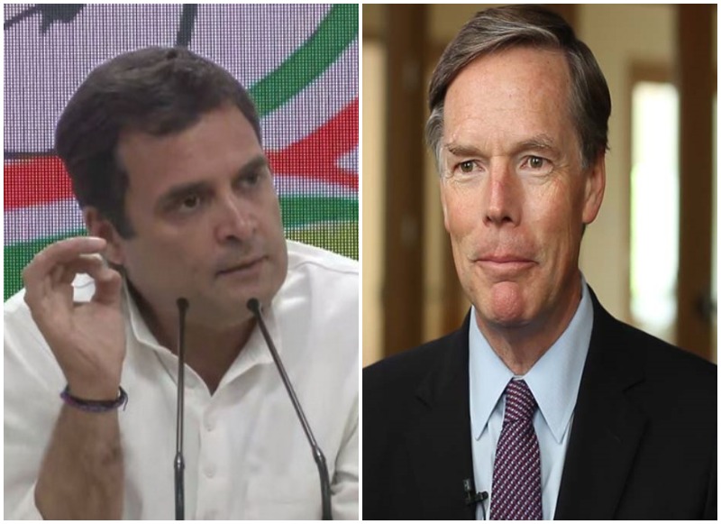 Rahul Gandhi Talk To Nicholas Burns (राहुल गांधी और निकोलस बर्न्स)