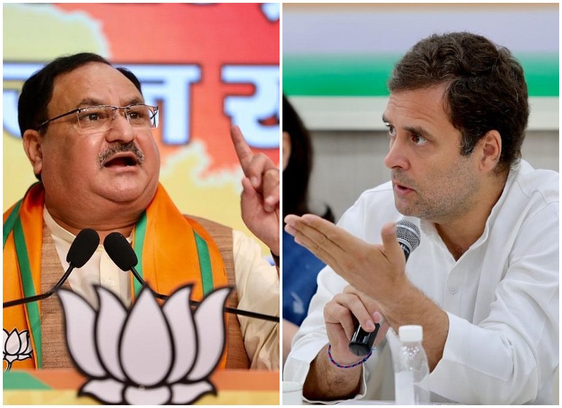 Nadda Vs Rahul Gandhi