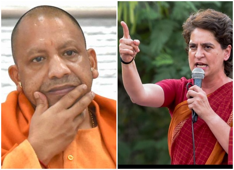 Priyanka Gandhi Vs Yogi