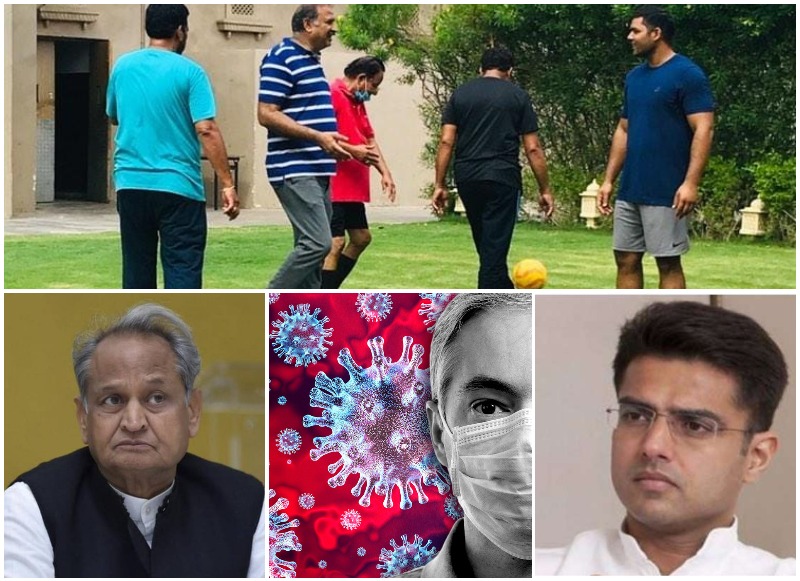 Rajasthan Politics crisis between Corona