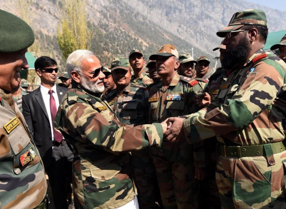Pm Modi On Border