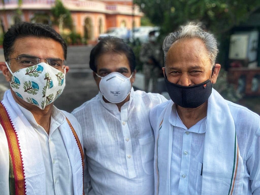 अशोक गहलोत और सचिन पायलट की मुलाकात