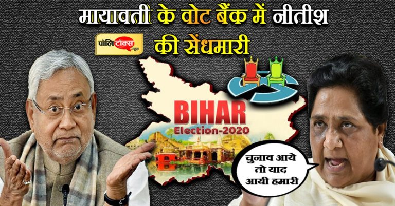 बिहार चुनाव: मायावती के दलित वोट बैंक में मुख्यमंत्री नीतीश कुमार की सियासी ‘सेंधमारी’