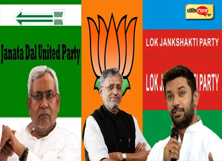 सीटों के बंटवारे को लेकर भाजपा, जदयू और लोजपा में घमासान, चुनाव से पहले टूट सकता है एनडीए गठबंधन