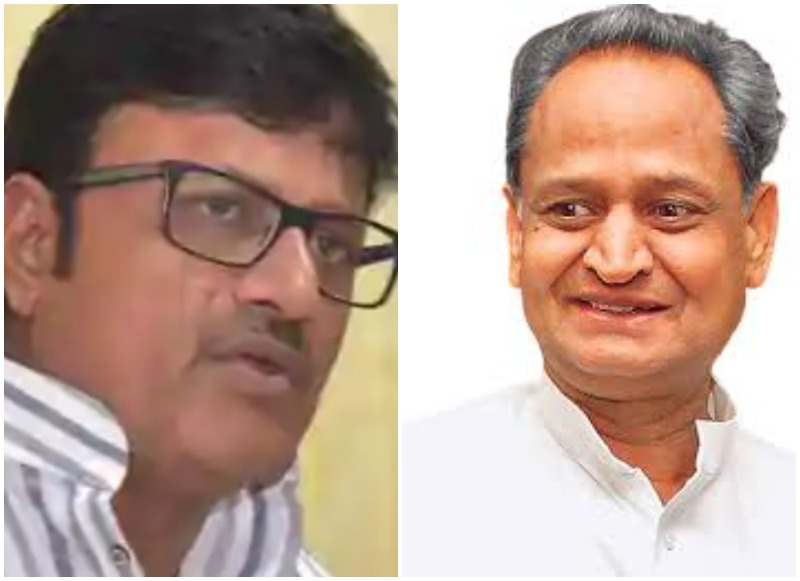 Rajendra Rathore Vs Ashok Gehlot