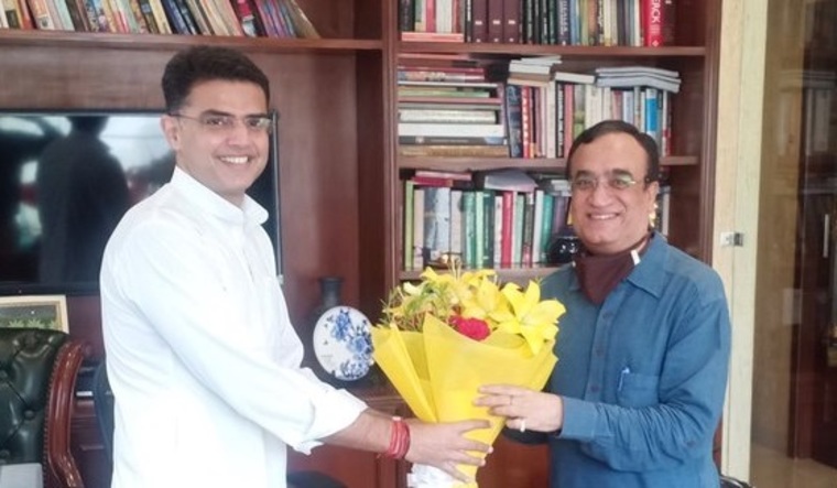 Sachin Pilot Ajay Maken