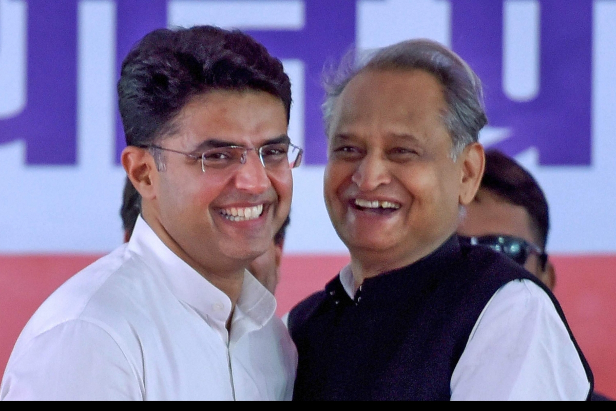 Sachin Pilot And Ashok Gehlot