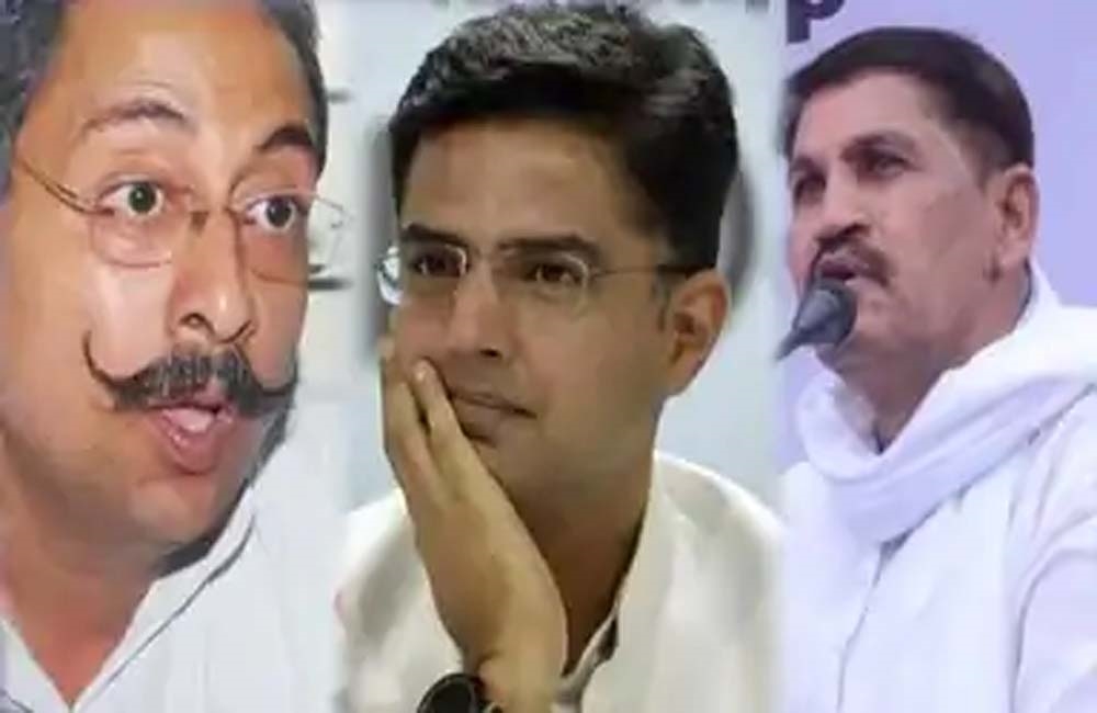 Sachin Pilot Removed As Deputy Chief Minister And Congress President Two Ministers Also Sacked Dotasara New State Congress President 374215