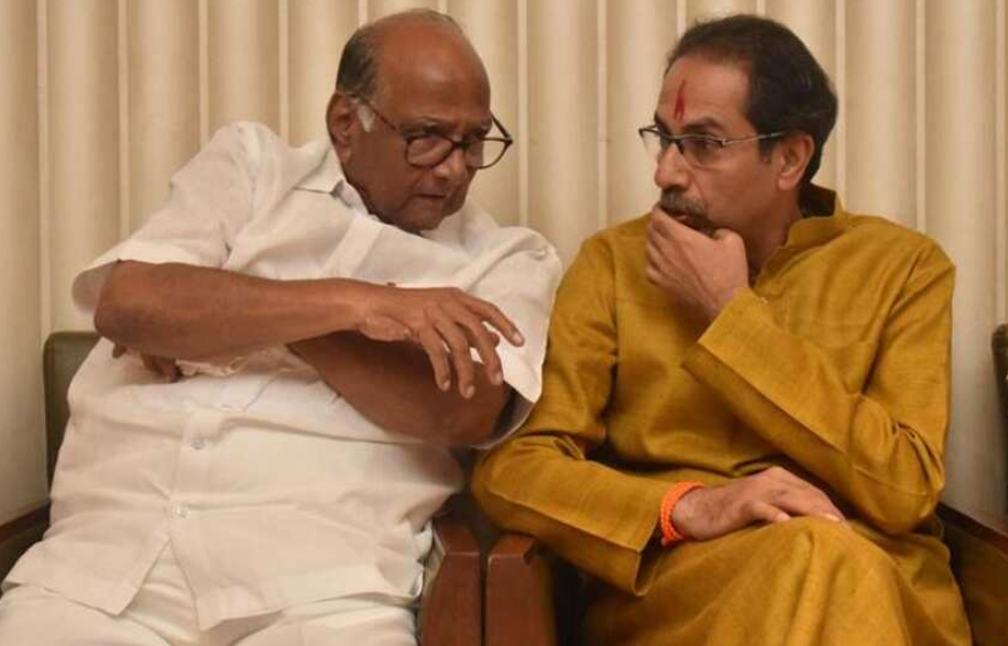 Sharad Pawar And Uddhav Thackeray
