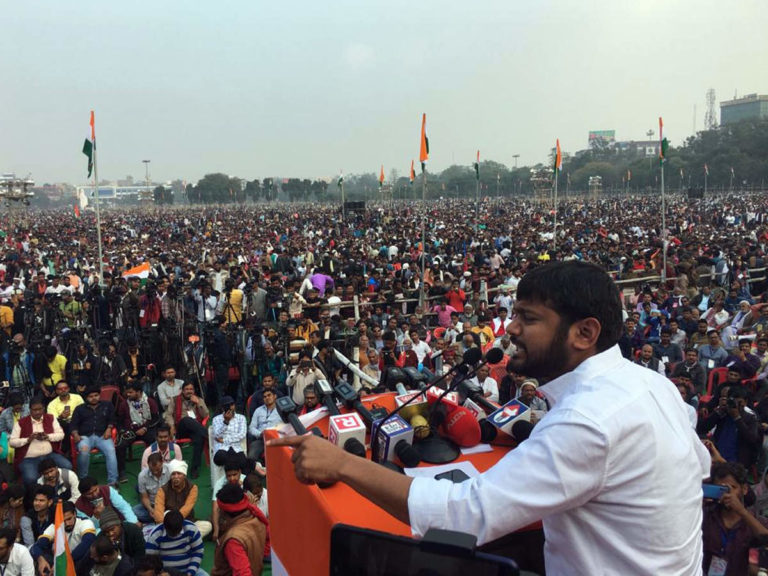 ‘कमल भी अब कुम्हलाने लगे हैं’ कविता के साथ कन्हैया कुमार का जोरदार चुनावी आगाज