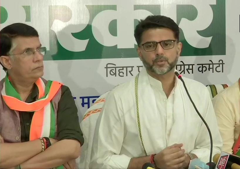 Sachin Pilot In Bihar