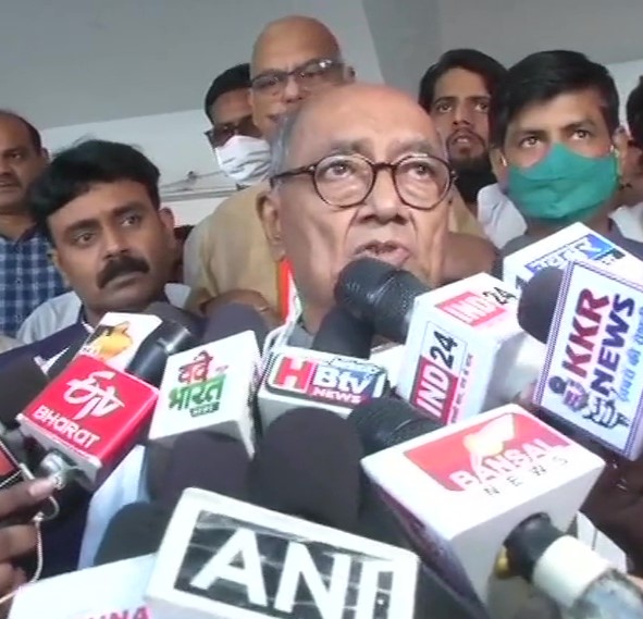 Digvijay Singh on re election