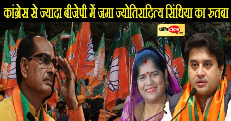 कांग्रेस से ज्यादा बीजेपी में जमा सिंधिया का रुतबा, हार के बाद भी इमरती को मिलेगा कैबिनेट मंत्री का दर्जा