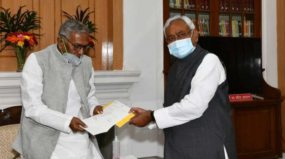 Nitish Kumar Resigns From Cm Post