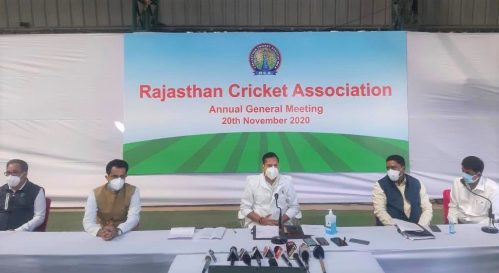 Vaibhav Gehlot In Rca Meeting