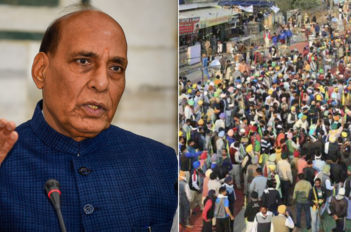 'In today's talks, farmers feel that if these laws need to be amended, then the government is ready' - Rajnath Singh