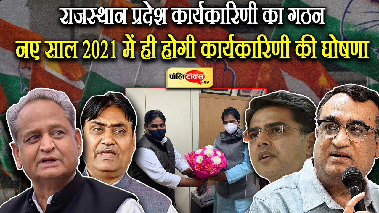 राजस्थान प्रदेश कार्यकारिणी का गठन