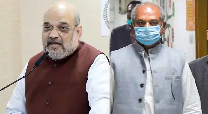 Meeting At Amit Shah House on Farmers ACT