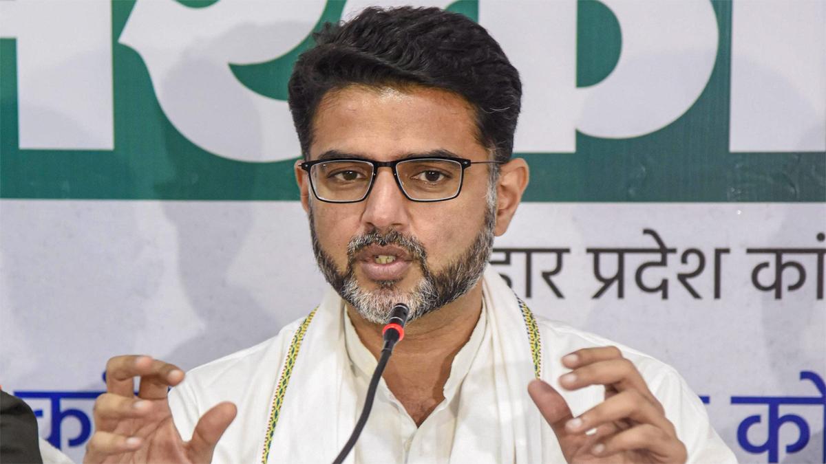 Sachin Pilot's tweet in support of Congress' campaign on Twitter #KisanKeleBoleIndia