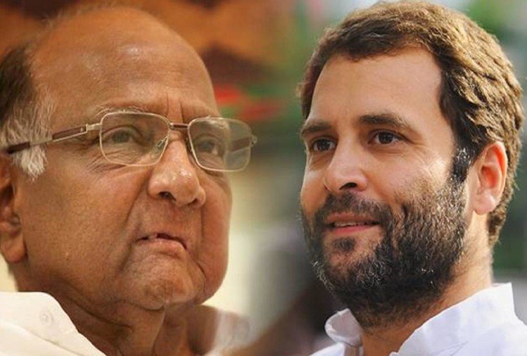 Sharad Pawar With Rahul Gandhi 1539384632