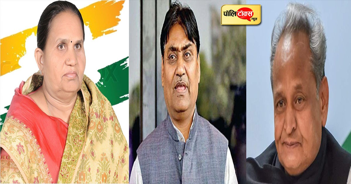 Angry MLA Gangadevi slams Education Minister Govind Singh Dotasara for not transferring his constituency