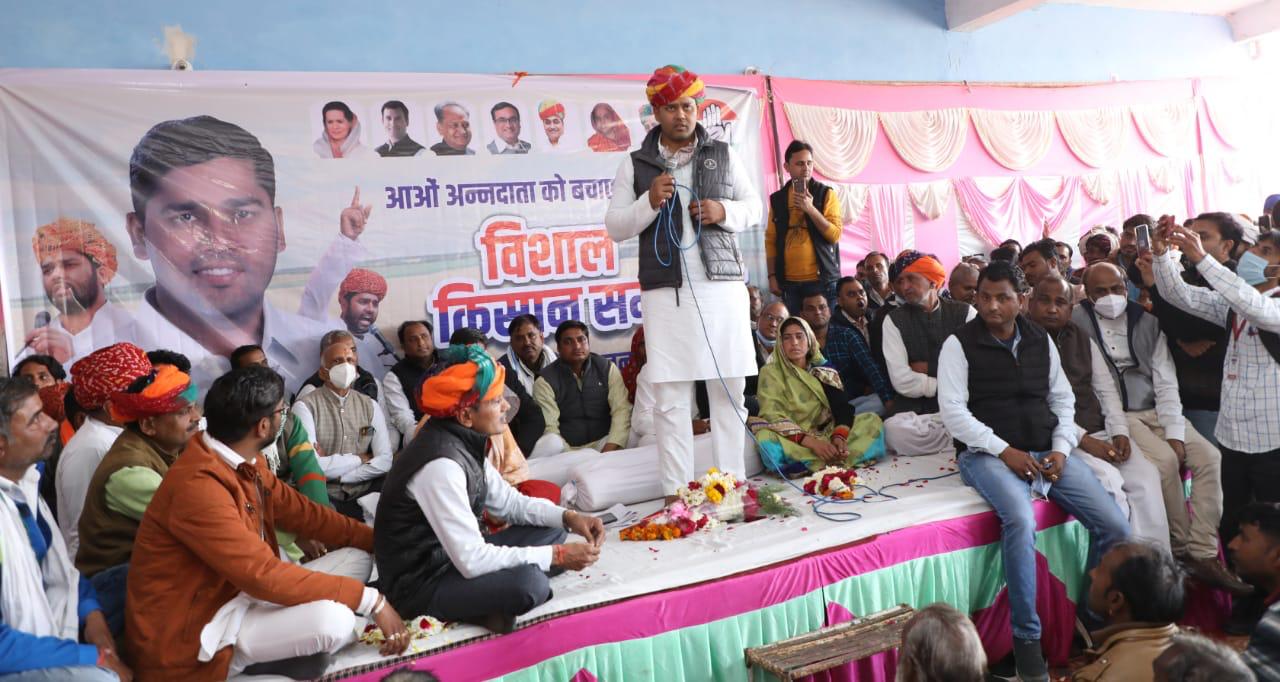 Sports Minister Ashok Chandna's big statement in Rajasthan government about farmer movement