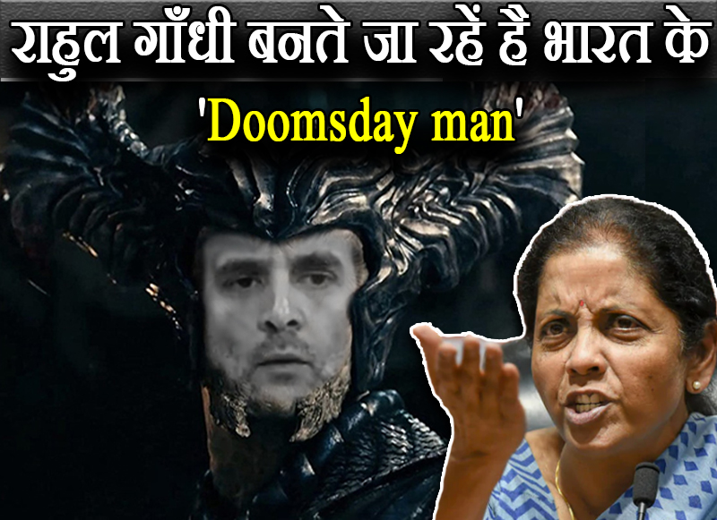 Dooms Day Man Rahul Gandhi
