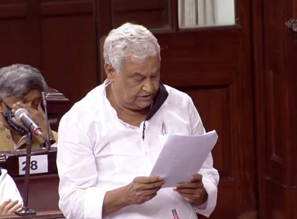 डॉ किरोडी मीणा ने राज्यसभा में उठाया ईस्टर्न कैनाल परियोजना का मामला