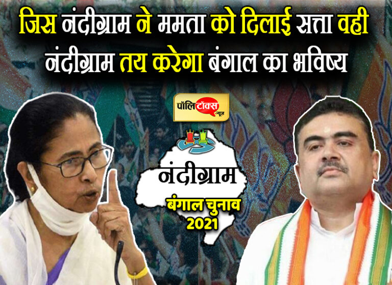 जिस नंदीग्राम ने ममता को दिलाई सत्ता वही नंदीग्राम तय करेगा बंगाल का भविष्य, दीदी ने भरा नामांकन