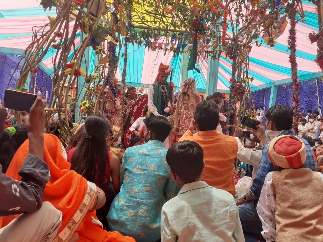 राजकुमार रोत की शादी में जमकर उड़ी कोरोना गाइडलाइन की धज्जियां